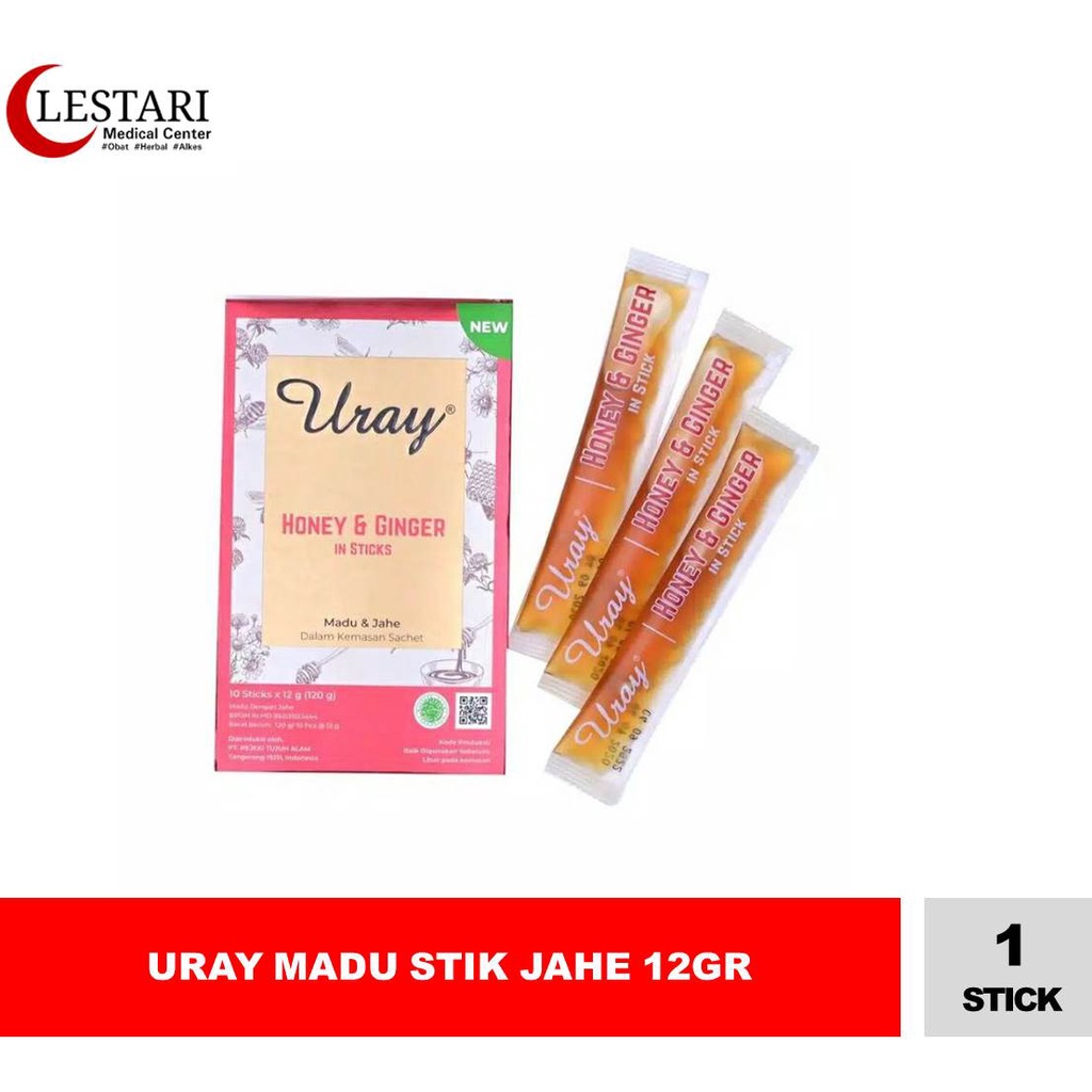 

Uray Madu Stik Jahe 12gr ( 1 Stick )