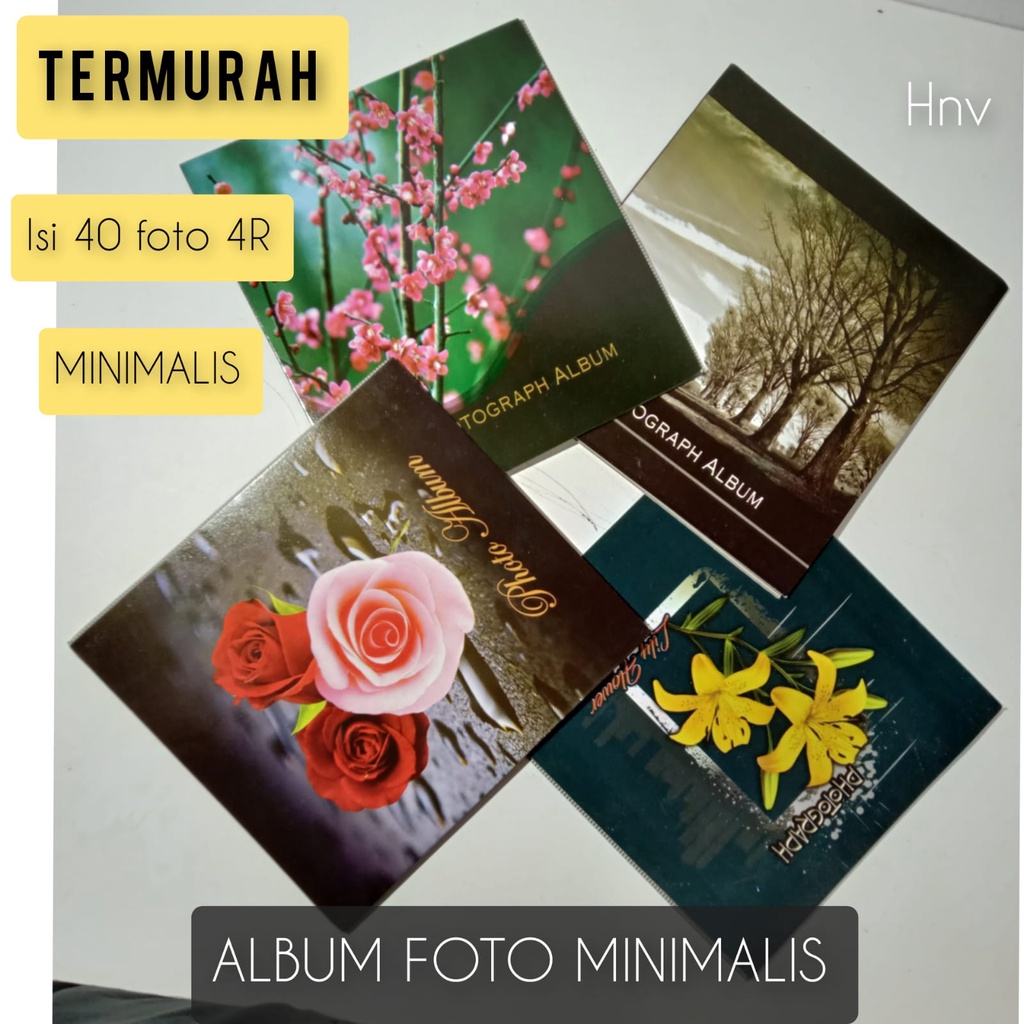 ALBUM FOTO MURAH 4R MINIMALIS