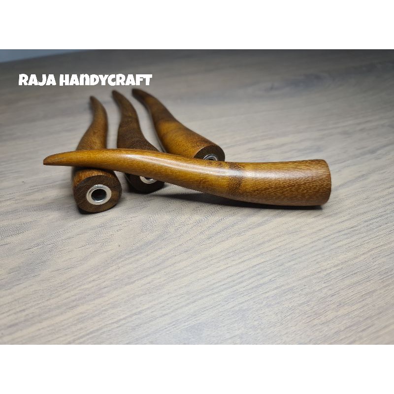 once pipa rokok kayu galih kelor emas kualitas premium class