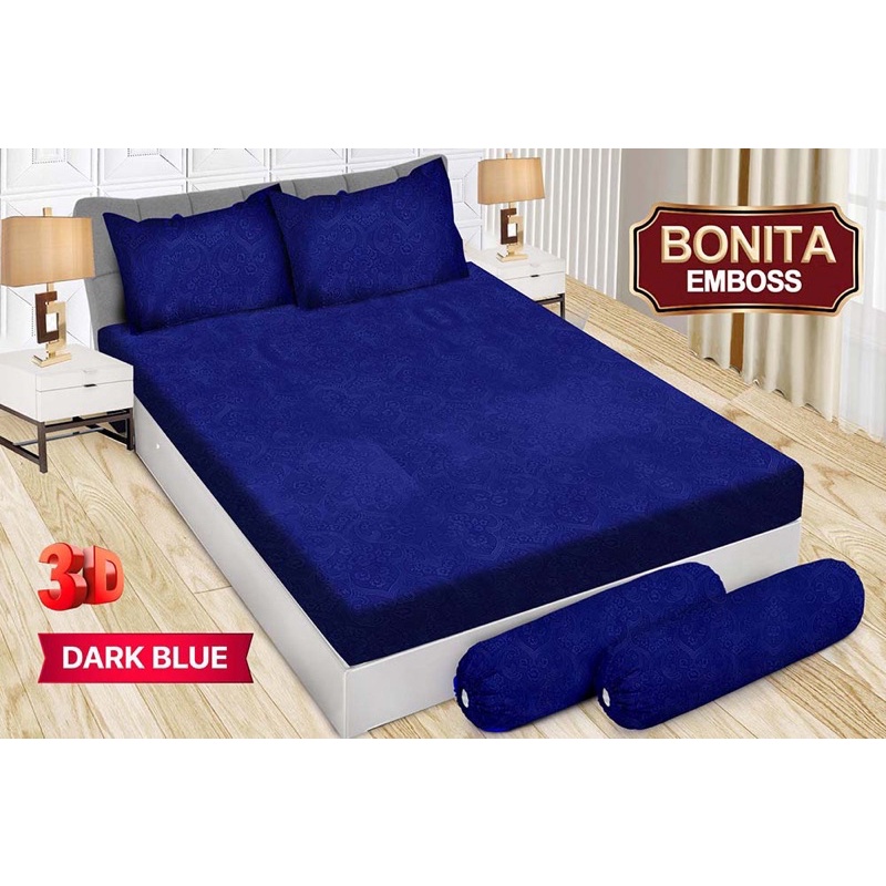 (BISA COD) SPREI BONITA EMBOS UK 180*200 CM DIJAMIN TIDAK LUNTUR