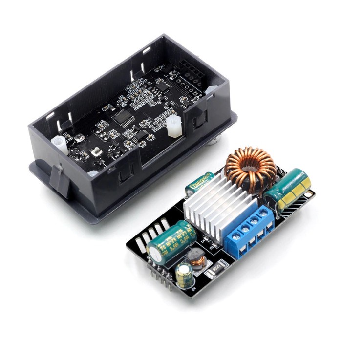 Jual DC Buck Boost Converter CC CV 4A Power Module Adjustable Power ...