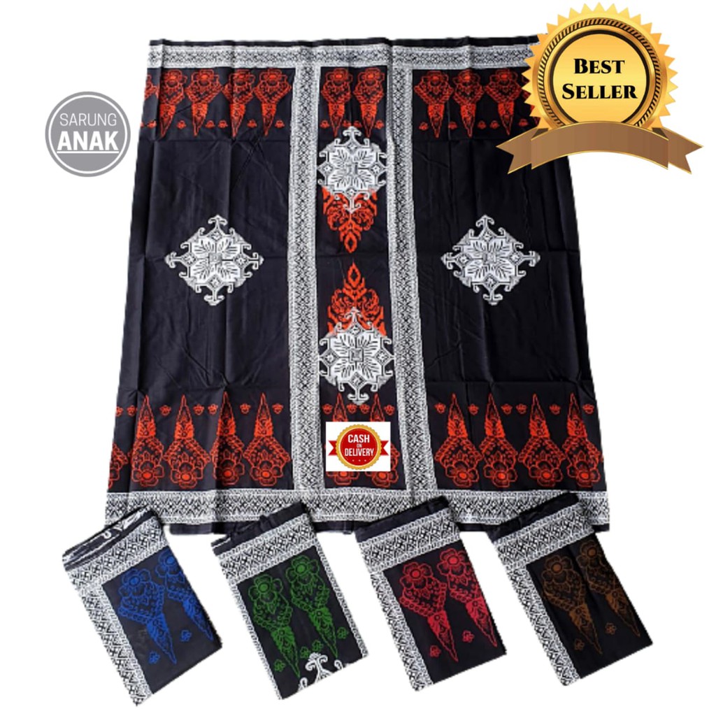 SARUNG KANG SANTRI | SARUNG BATIK MOTIF | SARUNG ANAK | SARUNG SANTRI