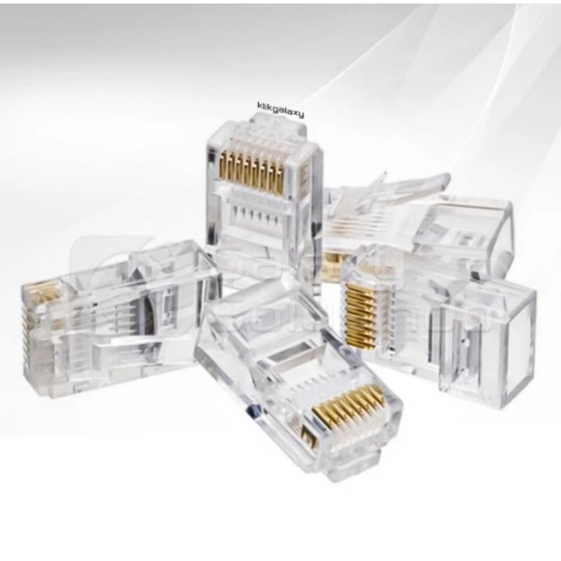 RJ45 MURAH ( Isi 100/kotak) RJ45/ RG45