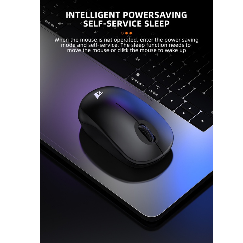 Mouse Wireless JR5 3D Ergonomi Design 2400DPI Quick Response - ACS