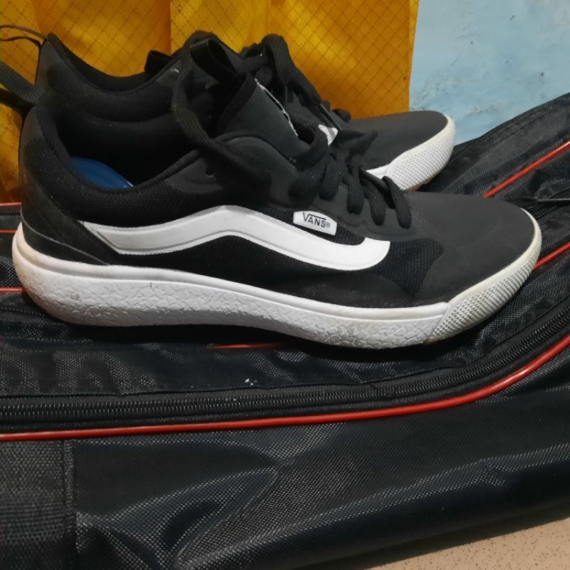 100% #original#vans ultrarange exo#black white#
