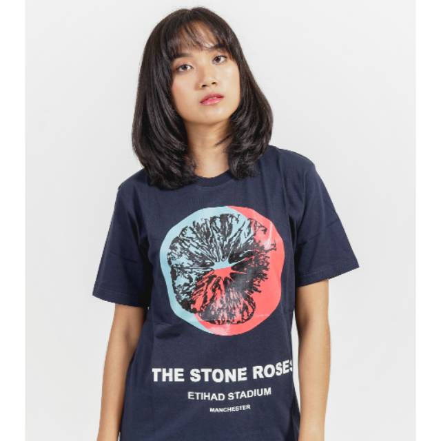 Baju Kaos Band Stone Roses Etihad Stadium