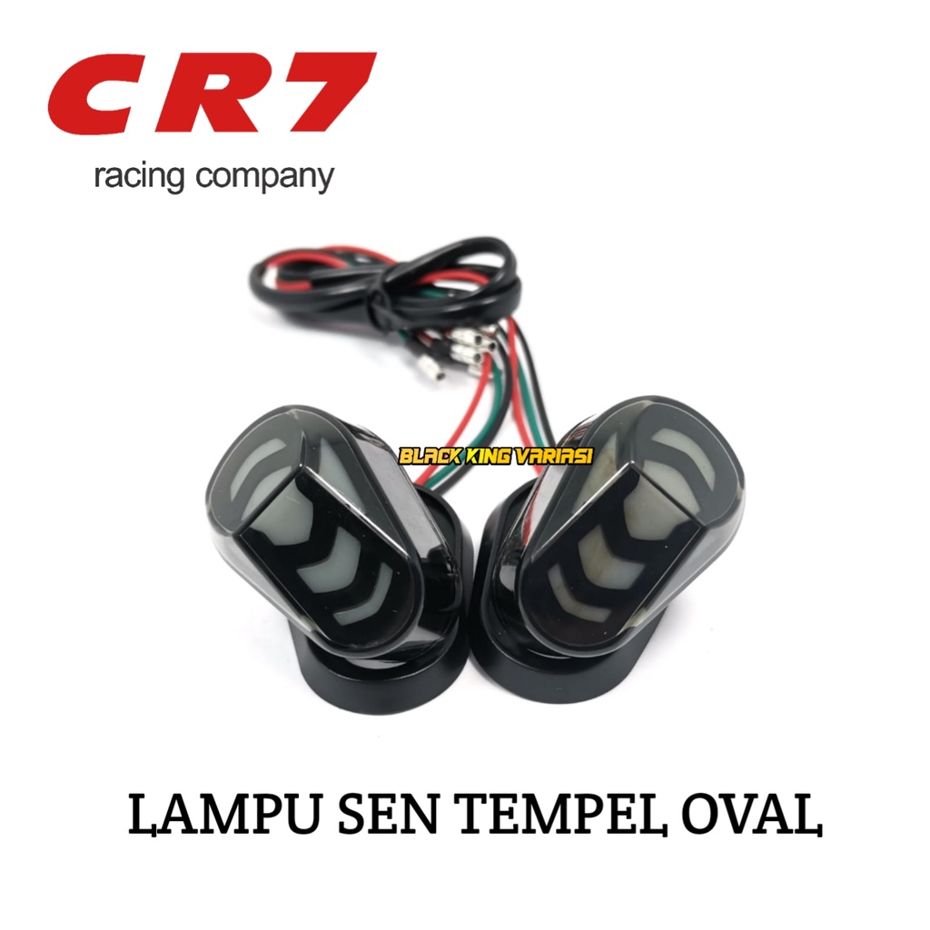 Sein Tempel Lampu Sen Tempel LED Oval Running R15 Vixion Ninja Lampu Sen Tempel Running Universal Sen Tempel Oval