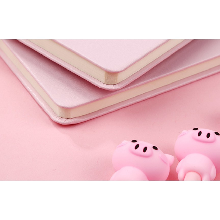 Set Buku Notes Notebook BABI PIGGY PIG FACE + Bolpoin BABI PIGGY PIG Lucu / Set Notes Bolpoin PIGGY