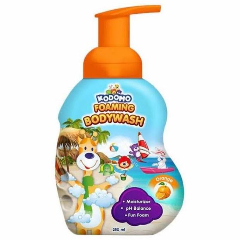 Kodomo Body Wash 250ml Pump - Kodomo Sabun Mandi Anak - Kodomo Kids - Sabun Mandi Anak