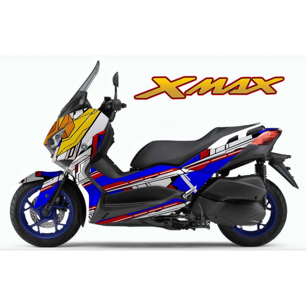 decal stiker full body yamaha xmax gundam