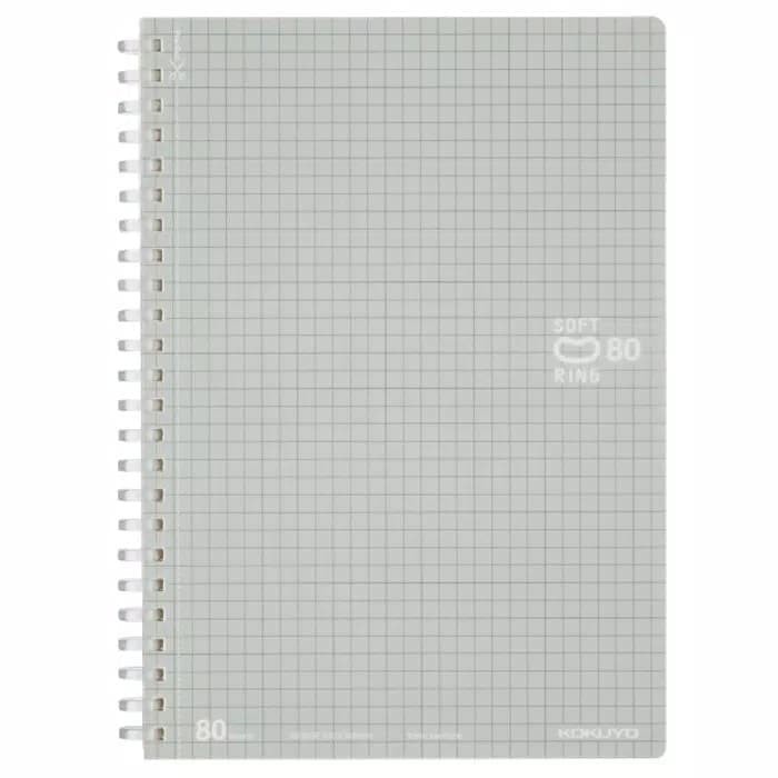 

Kokuyo Soft Ring notebook B5 GRID PAPER