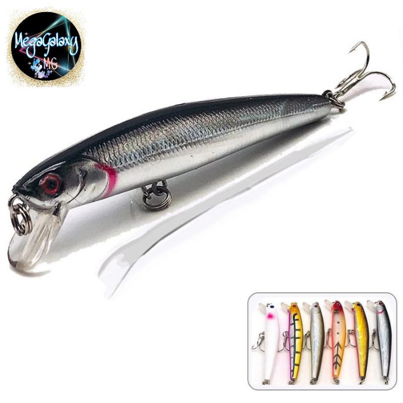 10cm/10g Minnow Fishing Lure Fishing Bait Crankbait Fishing Gear Wobbler Swimbait Hooks Bass