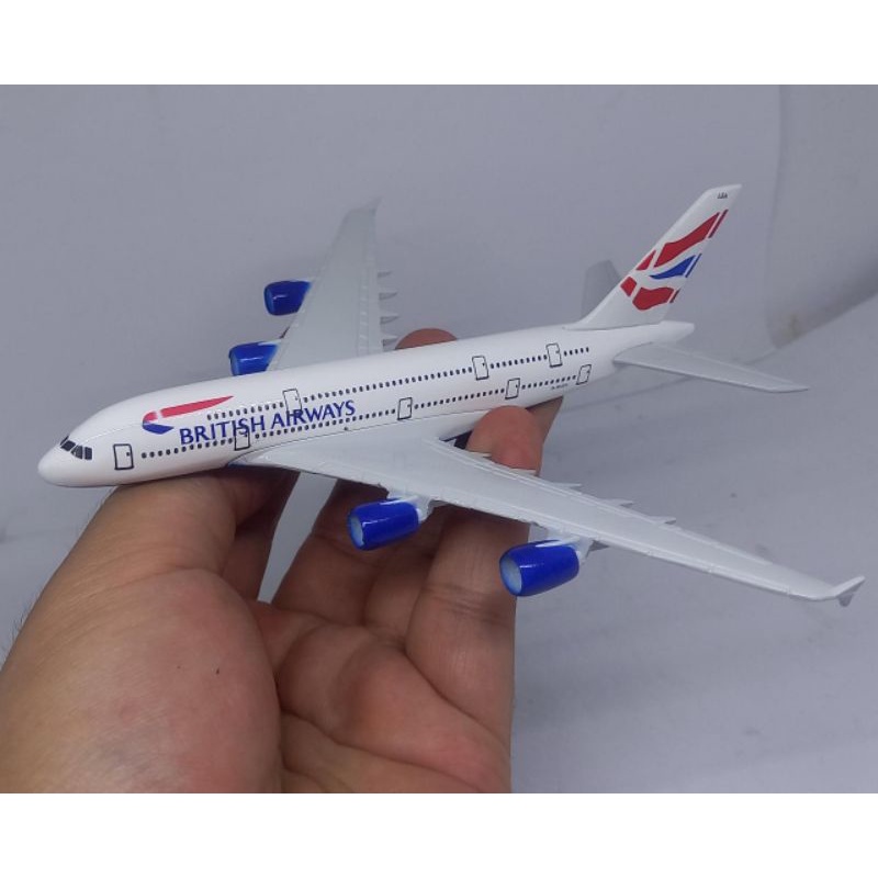 diecast miniatur pesawat terbang british airways