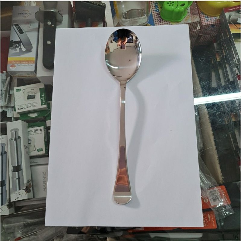 PR316024 Hampton Long Serving Spoon / Salad Spoon 24.9cm, Sendok Saji Bima Miche SUS 304