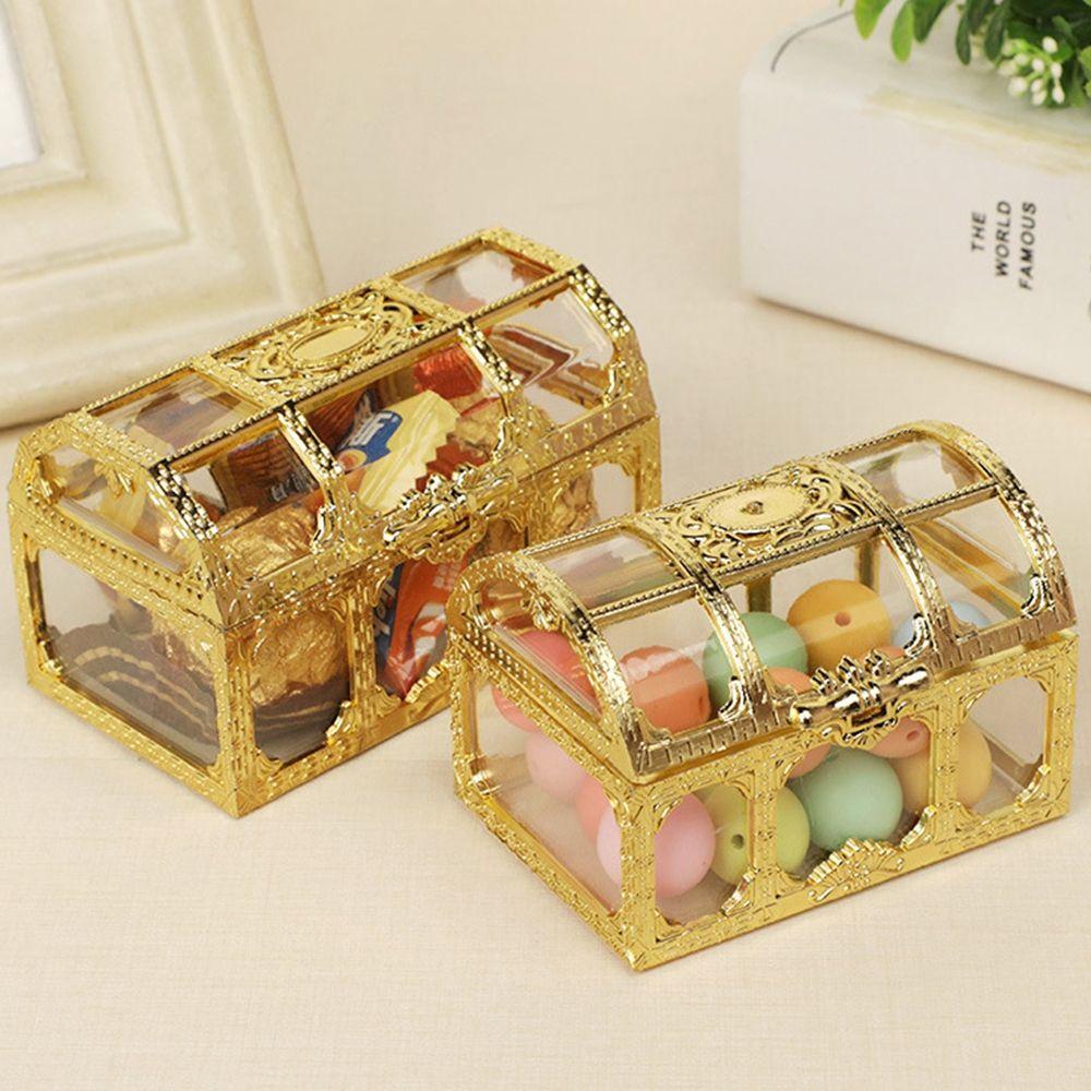 Lanfy Candy Box 12 Pcs Gula Pernikahan Ulang Tahun Baby Shower Kue Kotak Penyimpanan Perlengkapan Pesta