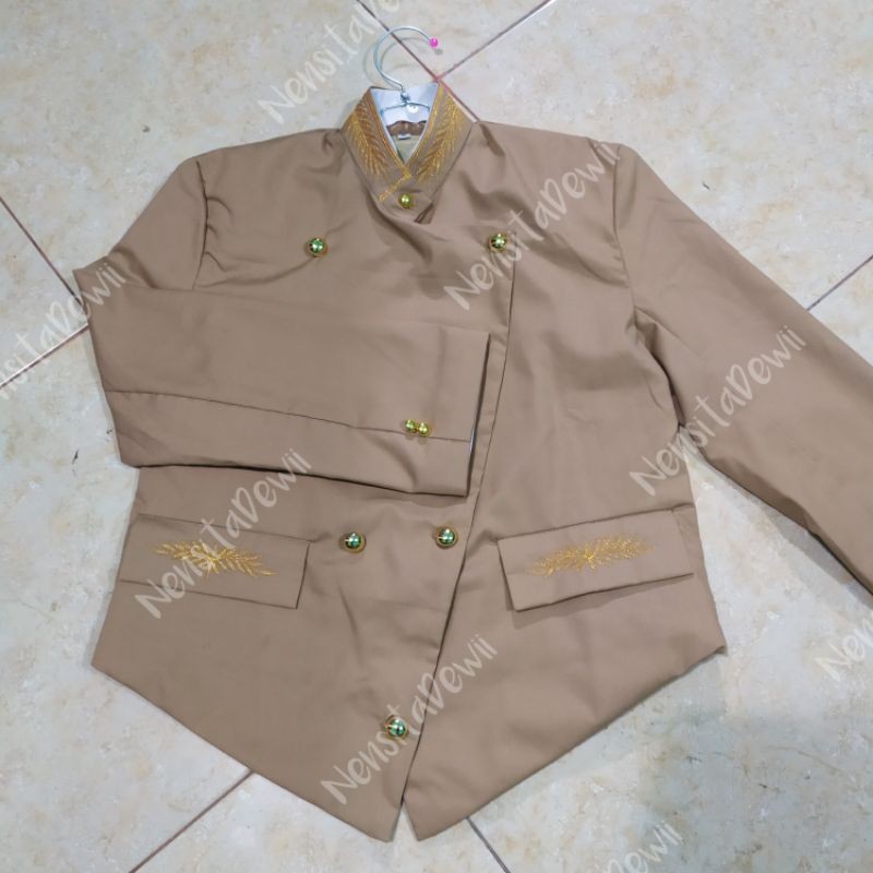 Beskap Solo / Warna Mocca (Polos)