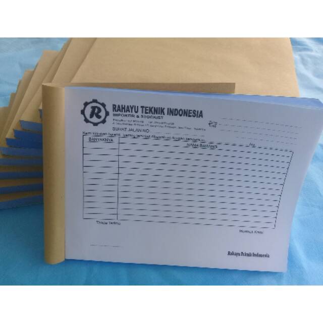 

Nota Rangkap, Surat Jalan, Invoice 1 folio, 1/2 folio, 1/4 folio