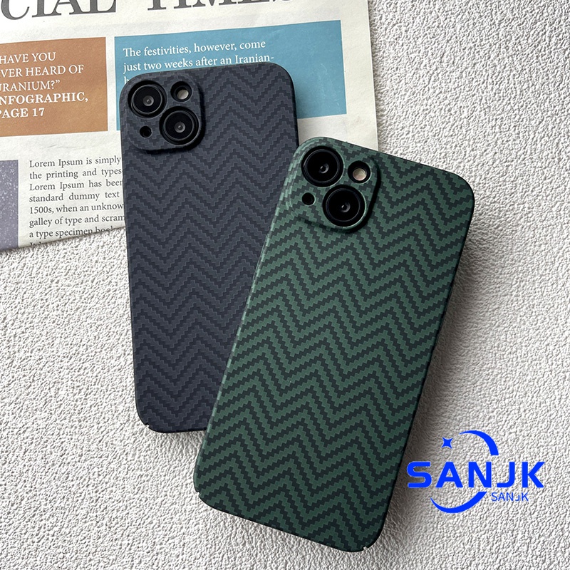 new ! ! Carbon Fiber For iPhone13 Case Trendy Brand iPhone 12 Pro Max camera protection iPhone 11 Pro Max Thin Hard Case 13 Pro max Premium Wave Pattern All-Inclusive Case