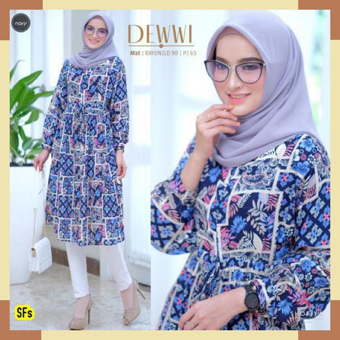 DEWWI LONG TUNIK NEW PRODUCT ORIGINAL BY SHOFIYA