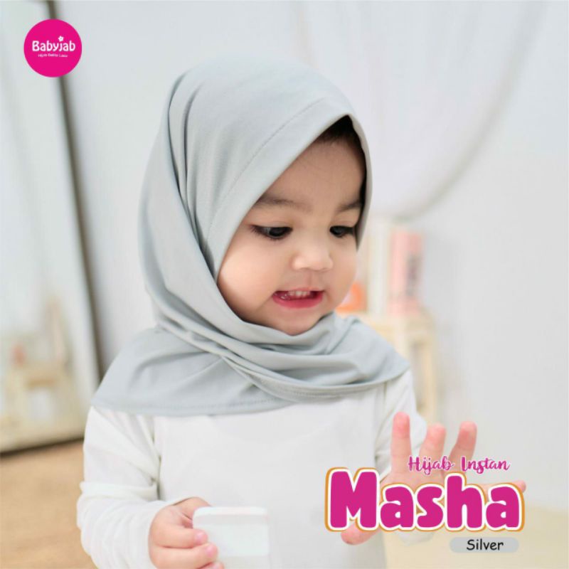 HIJAB INSTAN MASHA BY BABYJAB,hijabbayi,hijablucu,hijab cantik, babyjab lucu-2