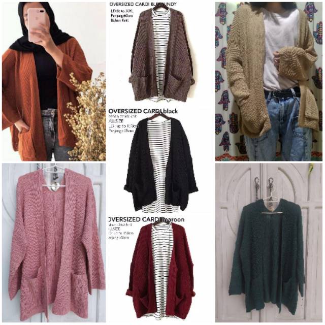 Cardigan Rajut Tebal / Cardigan Wanita Rajut / Cardigan Murah