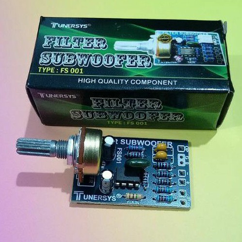 Filter  Subwoofer By Tunersys FS 001