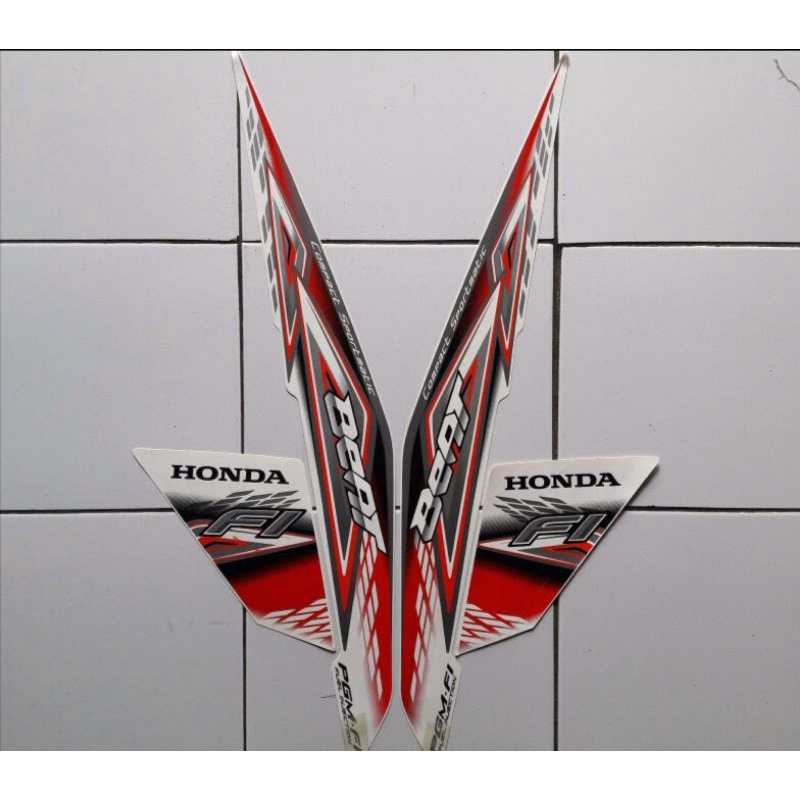 Striping Honda Beat 2014 | Stiker lis bodi motor beat fi new