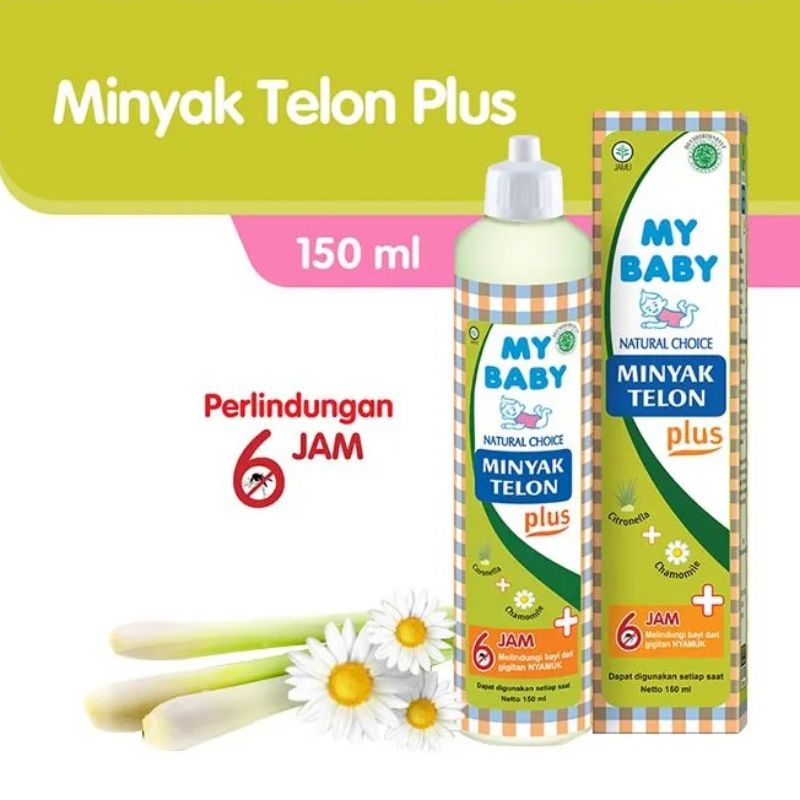 My Baby Minyak Telon Plus Eucalyptus