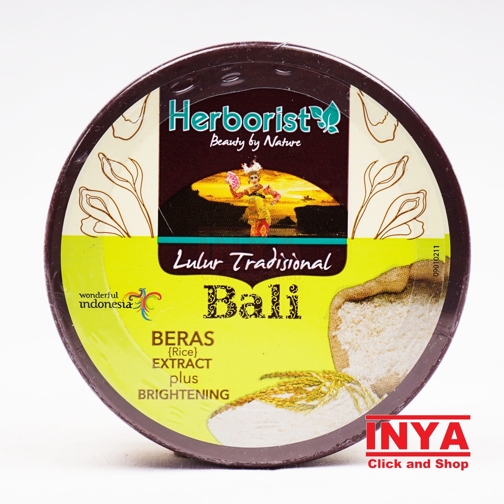 HERBORIST LULUR TRADISIONAL BALI BERAS RICE EXTRACT 100gr