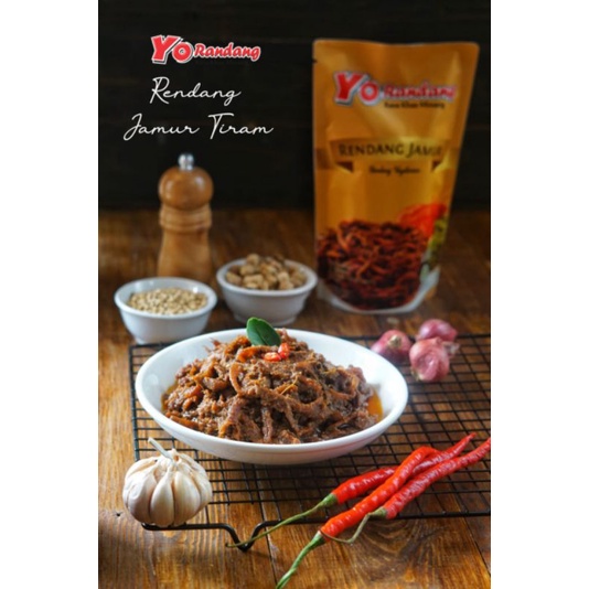 

RENDANG JAMUR TIRAM ASLI MINANG 100% HALAL