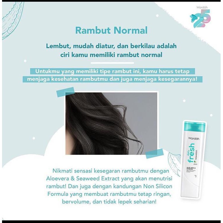 Wardah Shampoo 170 ml