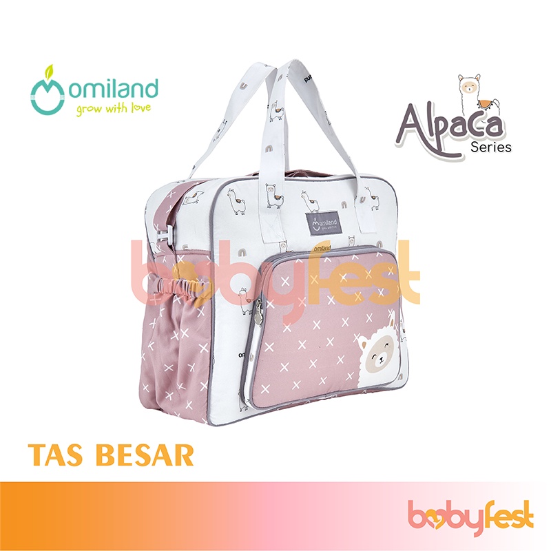 Omiland Tas Bayi Besar Alpaca Series OB27201-4