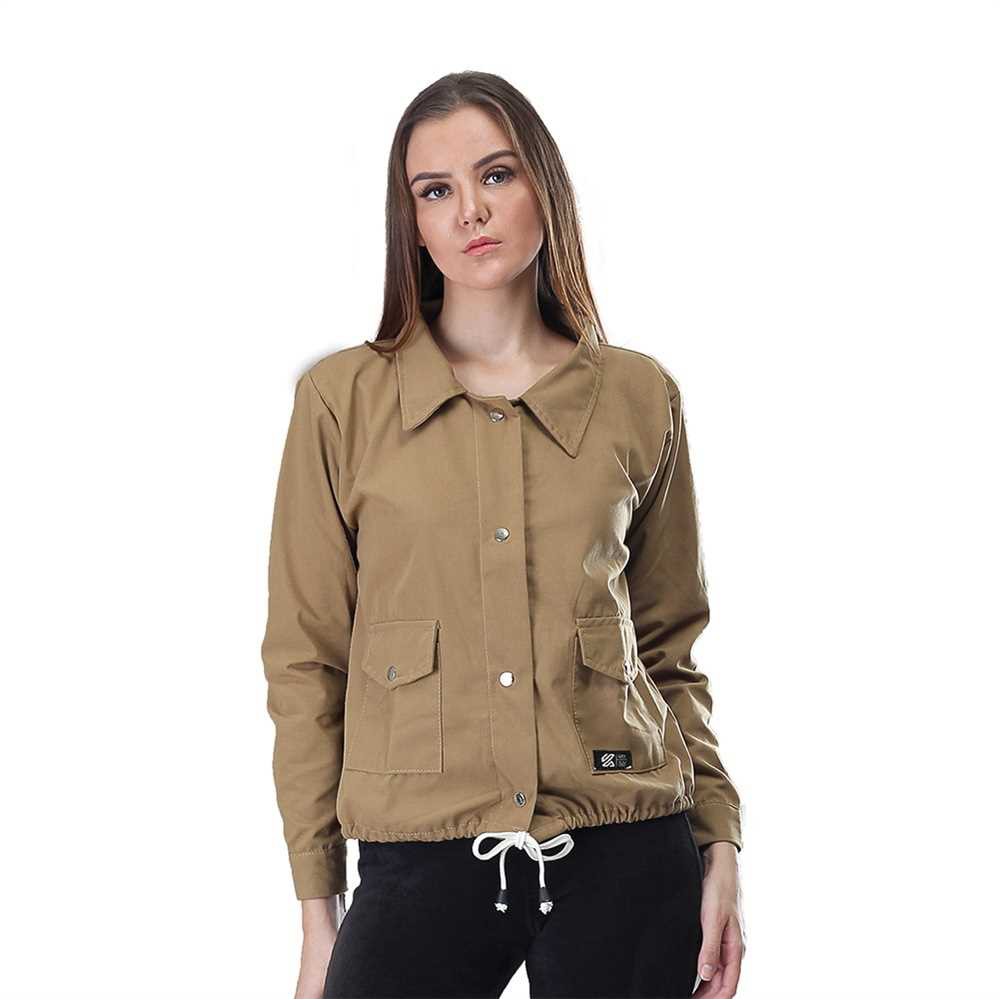 Jaket Wanita Baby Canvas