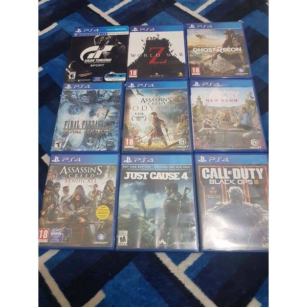 kaset game ps4 borongan