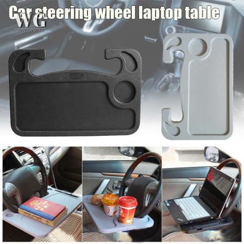 STEERING WHEEL DESK Table Tray Meja Makan dan Laptop Stir Mobil