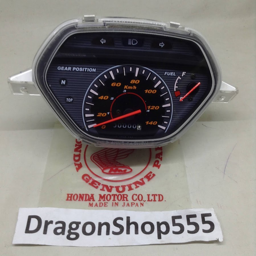 SPIDO SPEEDOMETER KILOMETER ASSY HONDA SUPRA FIT X 100 LAMA ORIGINAL LOSTPACK 37200-KRS-A00