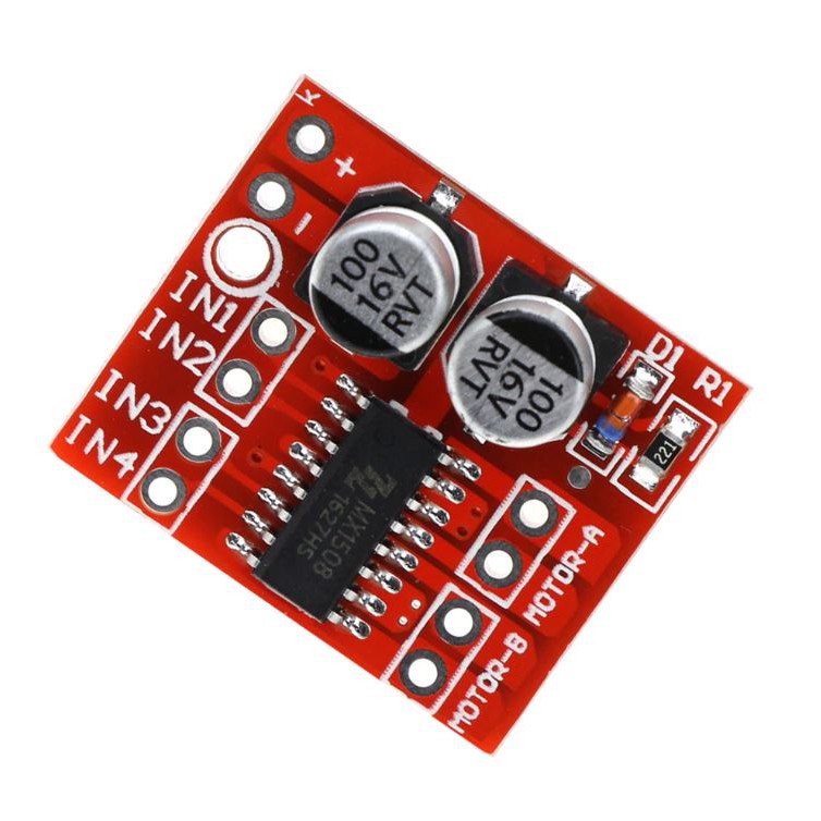 Mini DC Motor Driver dual H bridge L298N Stepper Arduino Module MX1508