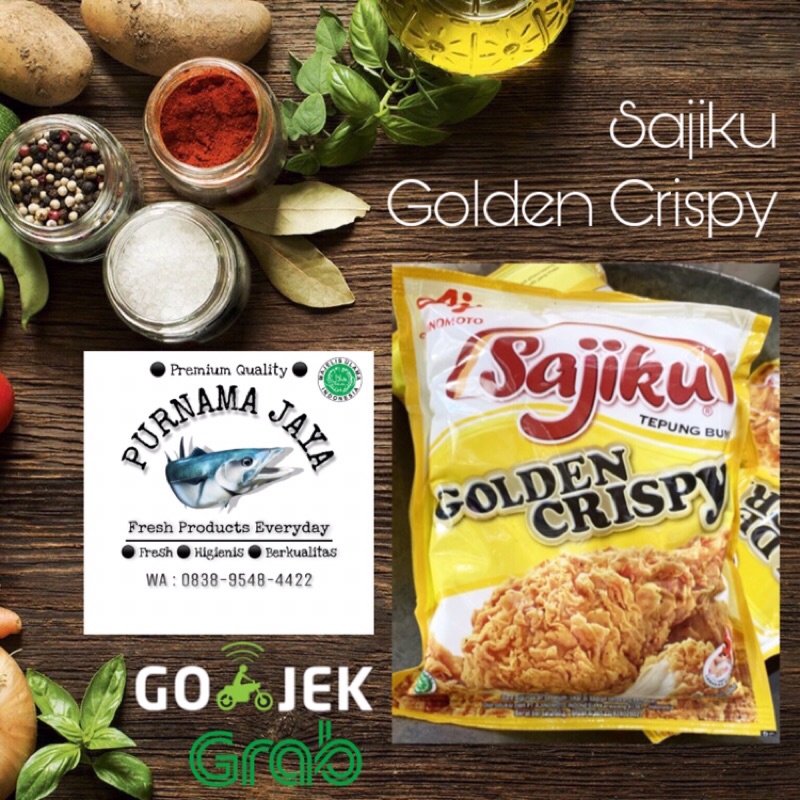 

Sajiku Tepung Bumbu Golden Crispy 200g