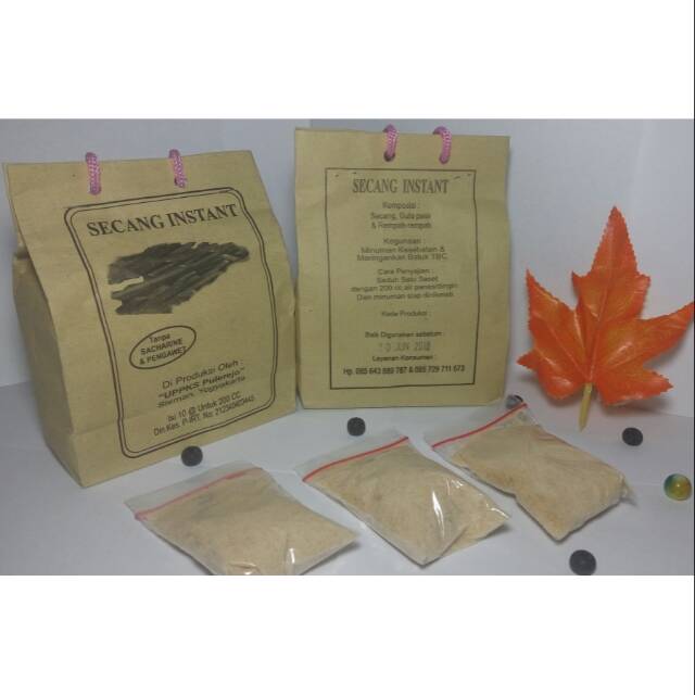 serbuk wedang herbal secang hangat mantapp