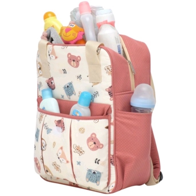 Makassar ! Tas Bayi Ransel Multisaku TBS Baby Joy Little Forest