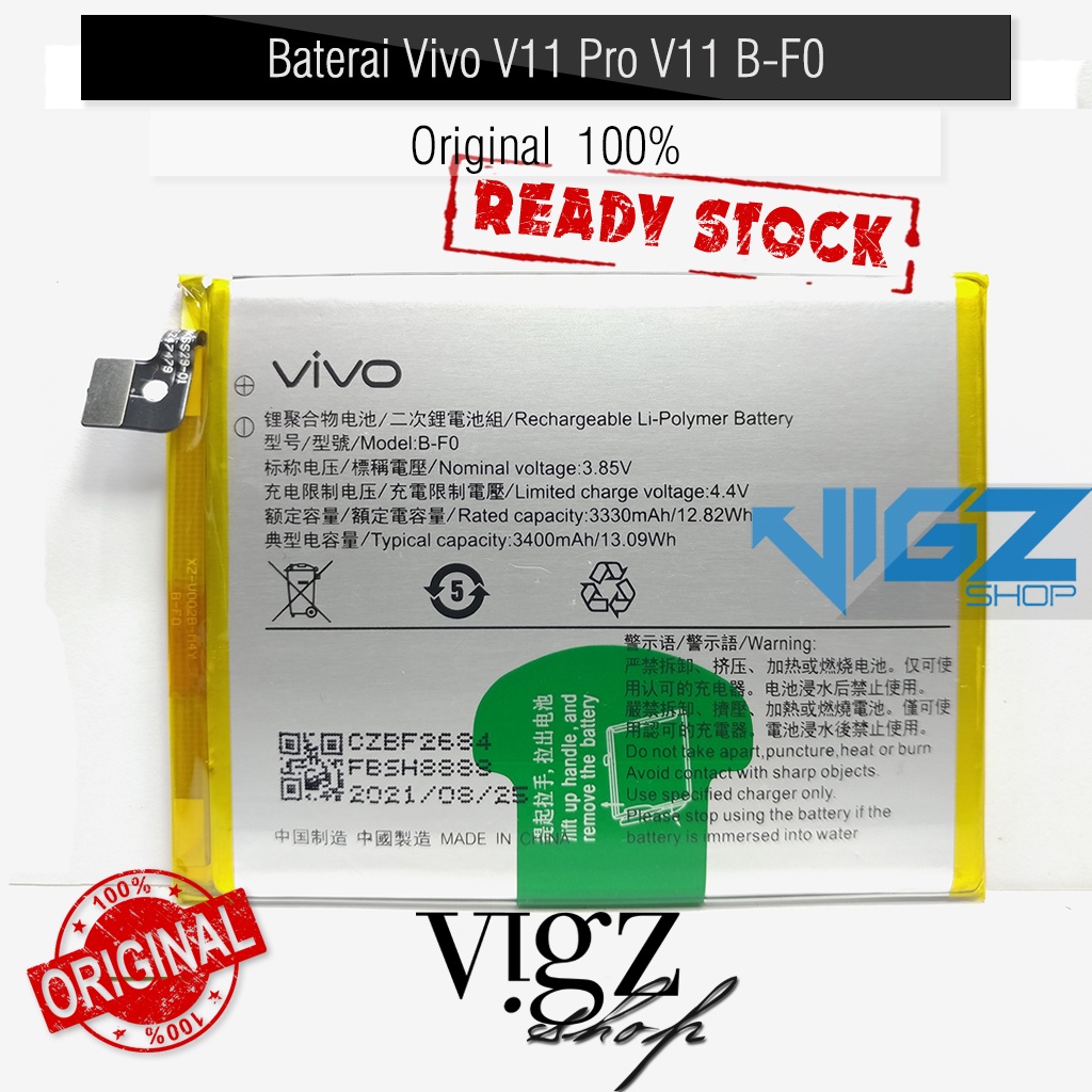 Baterai Vivo V11 Pro V11 B-F0 Original 100%