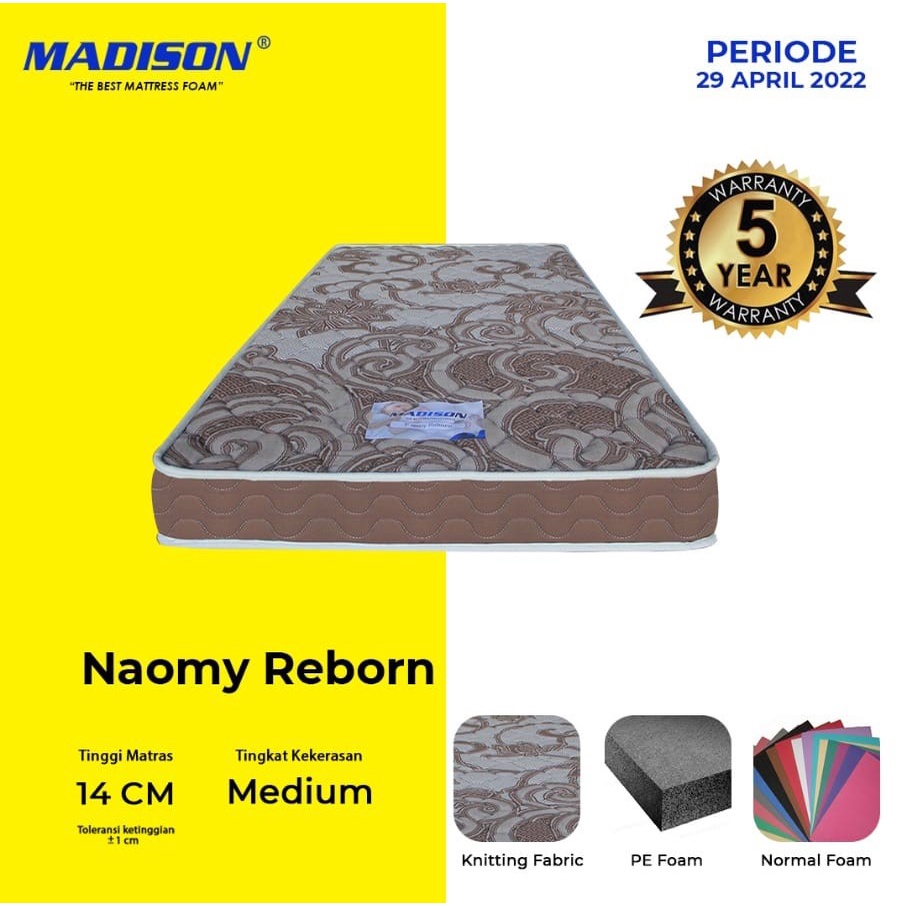 Kasur / Tempat Tidur / Tilam Busa Naomy Reborn