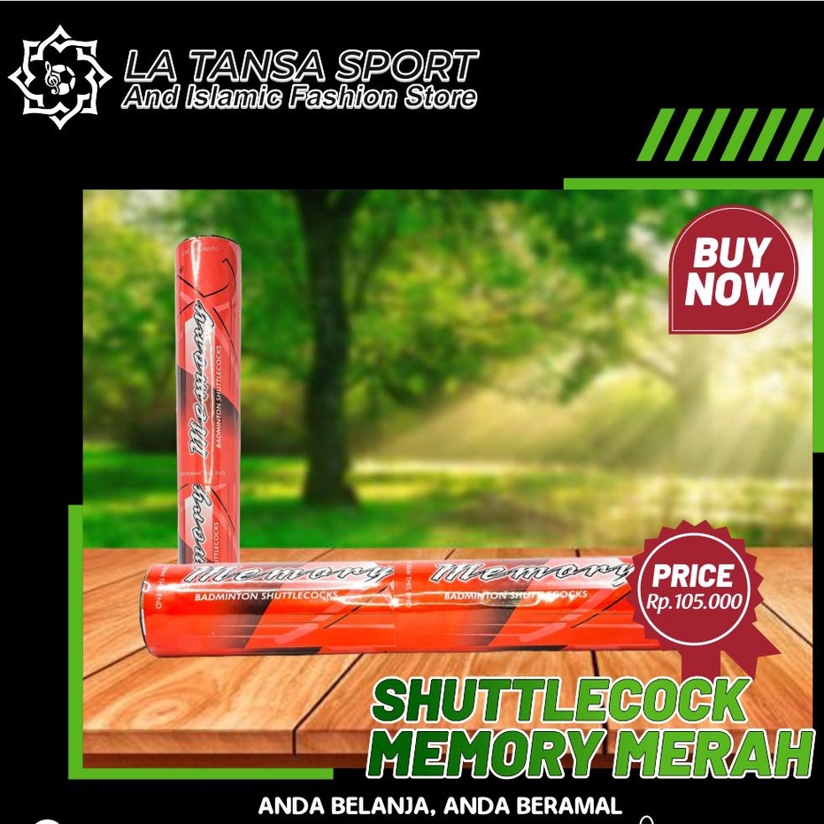 SHUTTLECOCK MEMORY MERAH