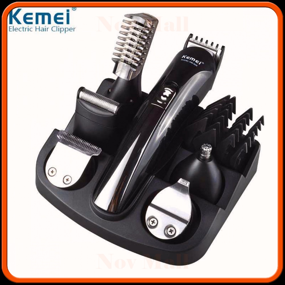 Alat Cukur Elektrik 6 in 1 Hair Trimmer Shaver - KM-600