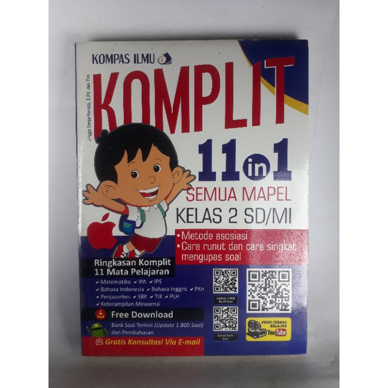 Kompas Ilmu KOMPLIT 11 in 1 Semua mapel SD kelas 1 2 3 4 5 dan 6 . vrg2 M-2