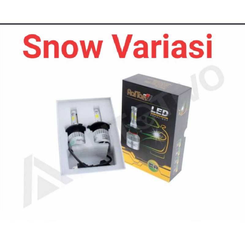 Lampu Mobil LED H4 Raiton Head Light Lampu Utama 6000K 50 Watt