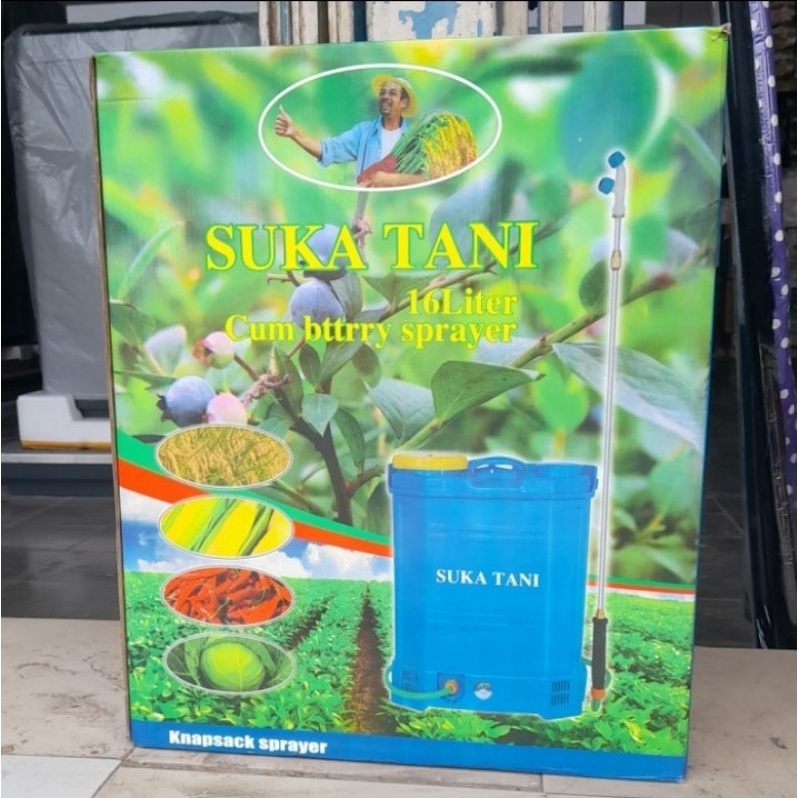 sprayer elektrik sukatani 16liter tangki semprot asli original