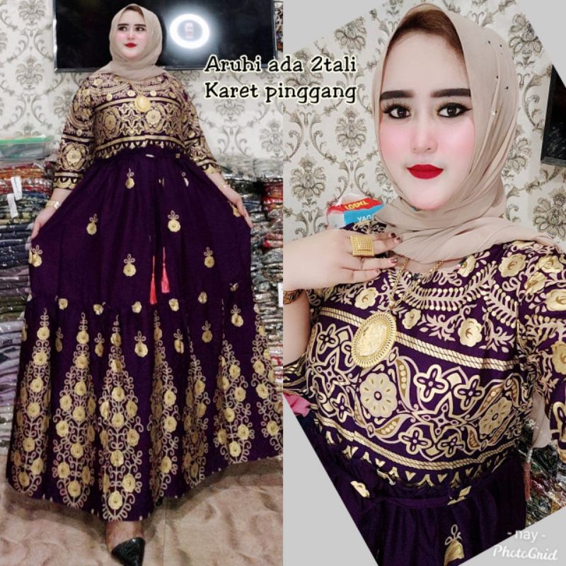 Gamis hindi Aruhi standar dan Jumbo