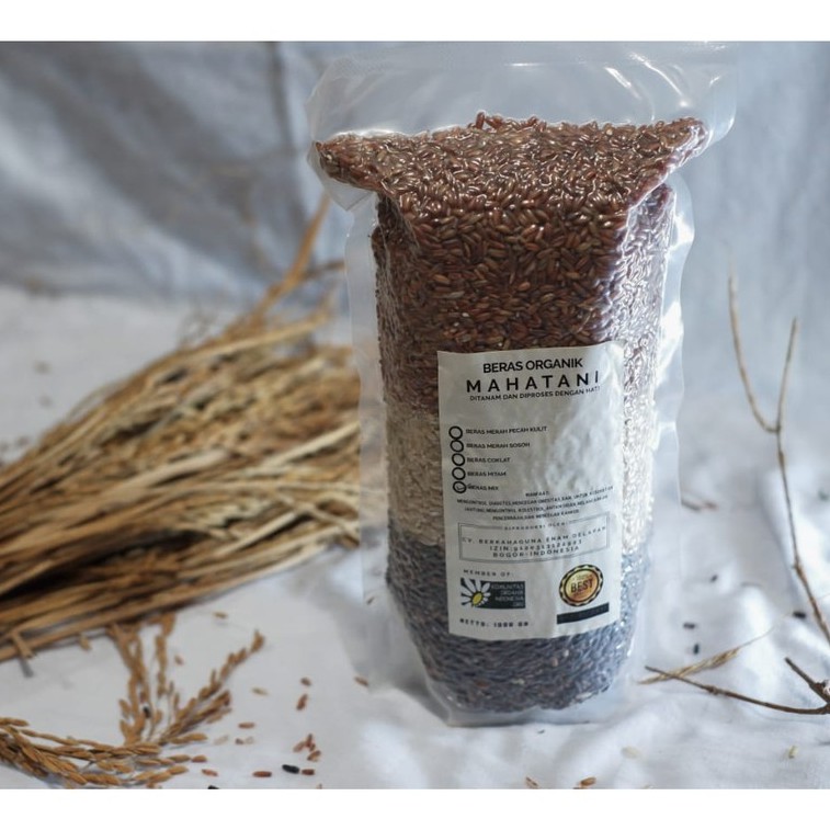 

Beras Mix ( Merah-Cokelat-Hitam) 1 kg Vaccum Swaratani