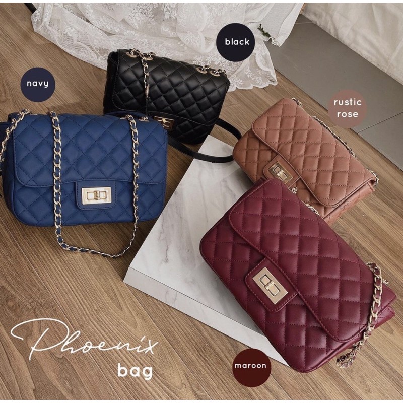 Phoniex Bag Phoenix Bag - Navy by Sally Scarf